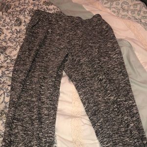 Grey sweatpants